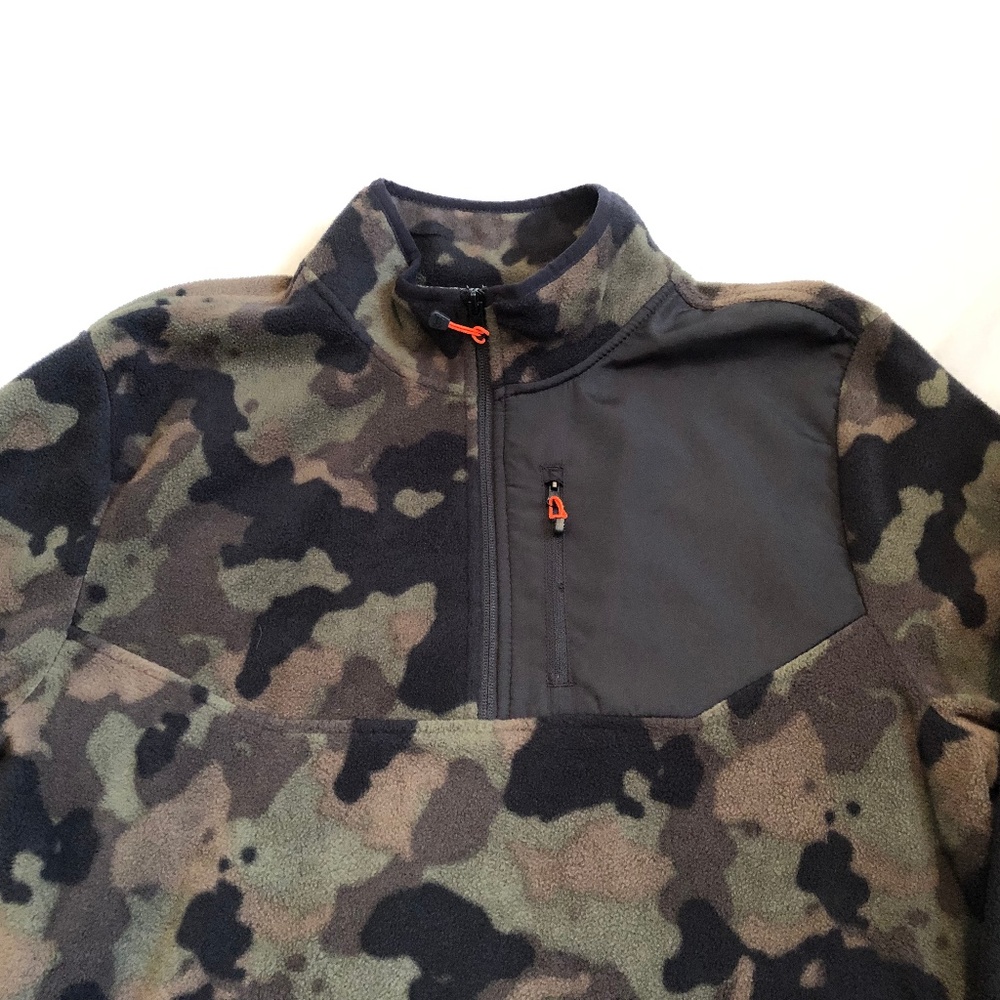 Men's Fleece 1/4 Zip Pullover - EUC